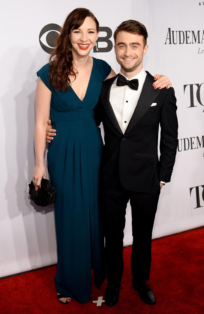 Radcliffe is 165cm while Erin Darke is 170cm. Picture: Getty