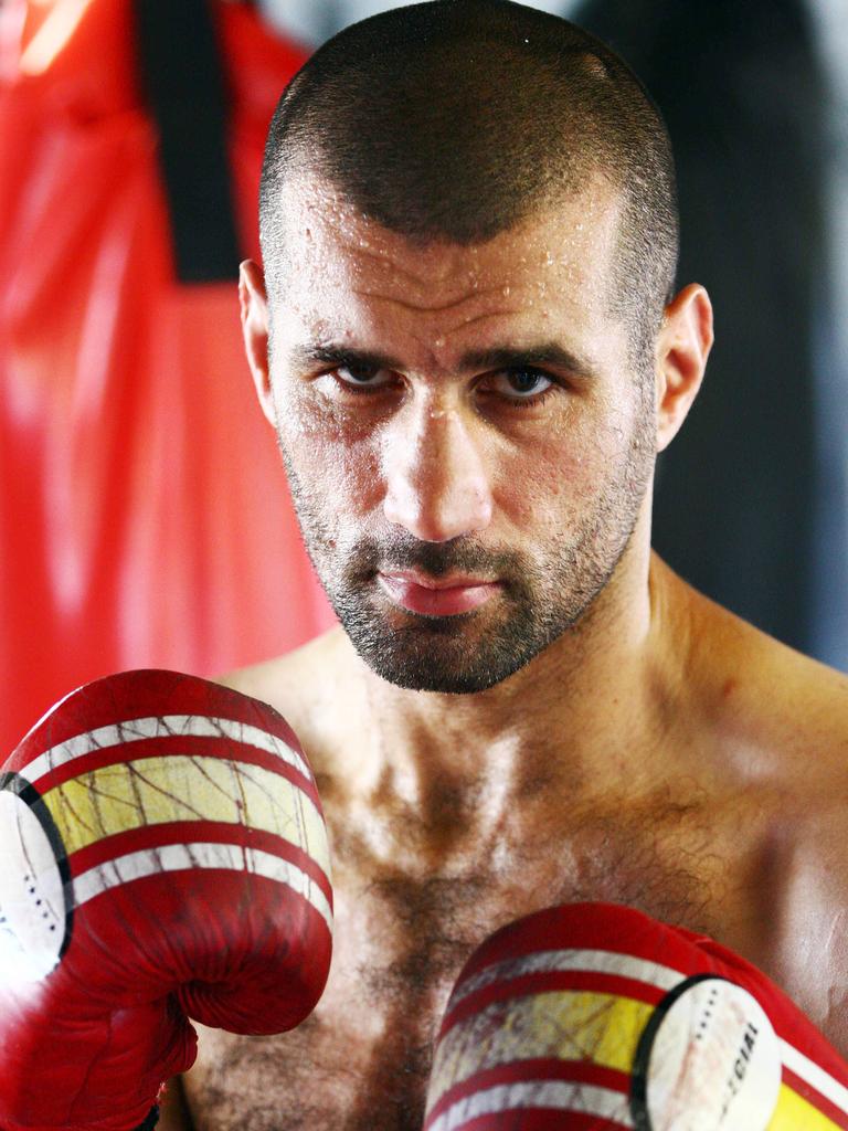 Nader Hamdan had a successful boxing career.