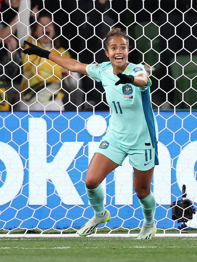 Matildas Start Time How To Watch ‘silly Reason Matildas Star Mary Fowler Wears Gloves News