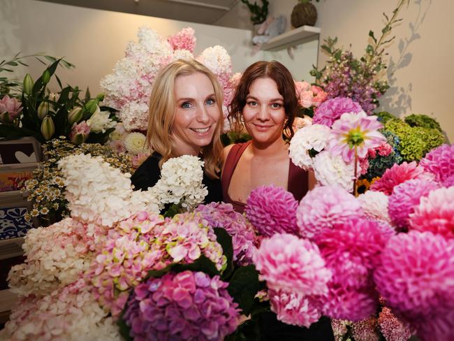 Owners Katie Walcott (blonde) and Alexis Angelina opened Studio O'Hara in Burleigh Heads on January 14. Picture Glenn Hampson