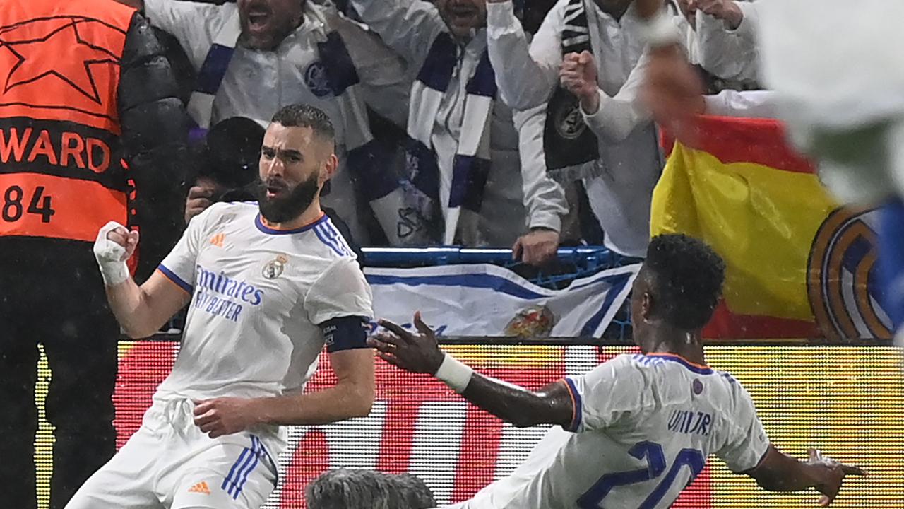 Benzema Nets Hat Trick in Madrid Win, Vinícius Takes Knock