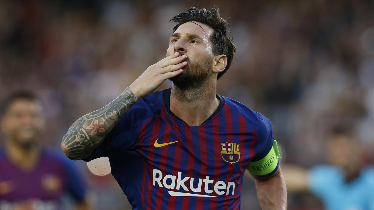 Barcelona vs PSV: Messi scores the first goal of the 2018/19