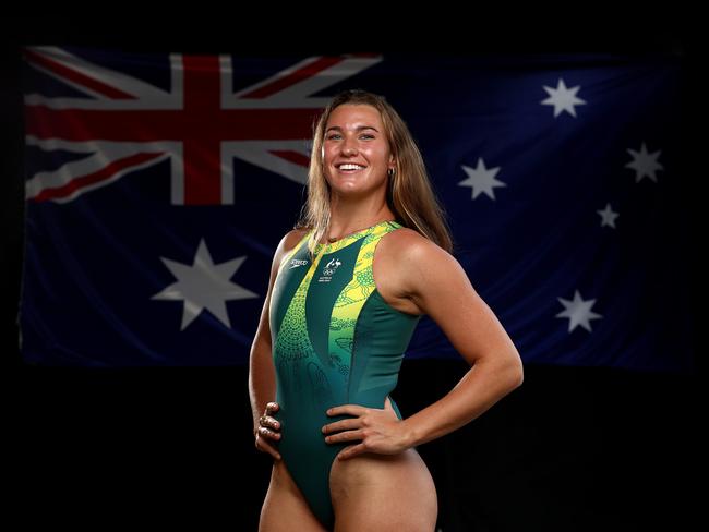 Tilly Kearns is on the Australian water polo team.