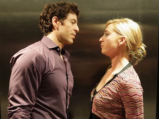 Don Hany with Asher Keddie in Offspring.