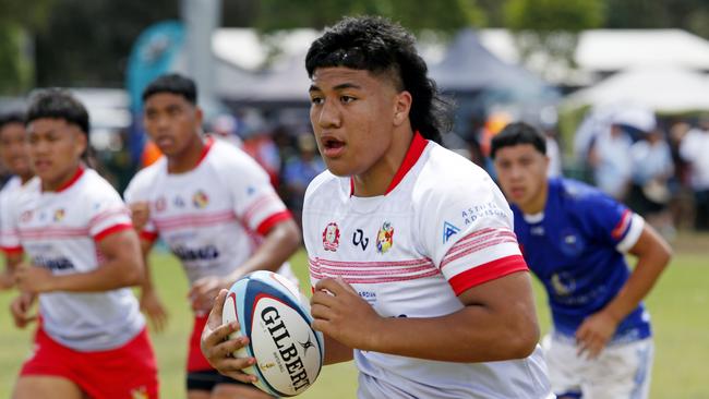 Robert Elama for Tonga U15s.