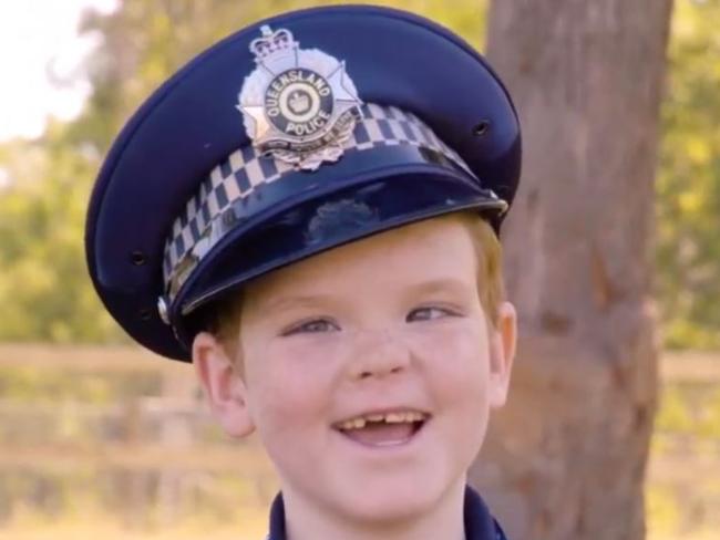 Special Junior Constable Travis Indie Heery of the Queensland Police Service. Picture: Queensland Police Service.