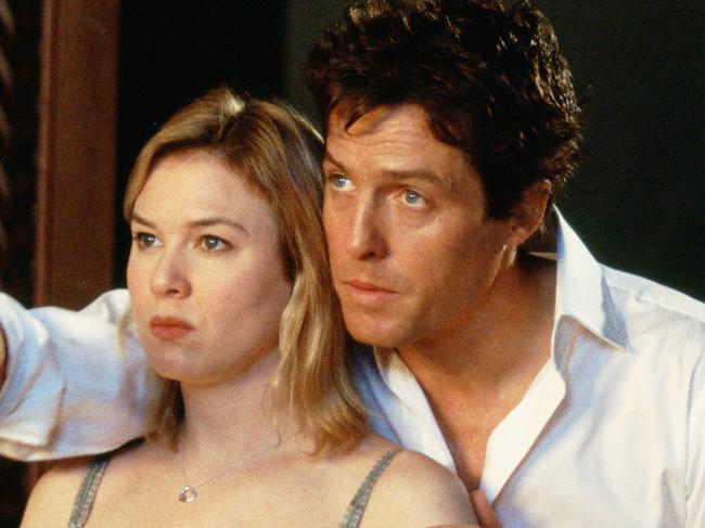 Actors Renee Zellweger and Hugh Grant in 2004 film 'Bridget Jones: The Edge of Reason'.