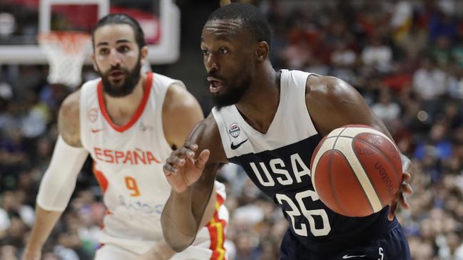 The Aussies face a big task in stopping Kemba Walker.