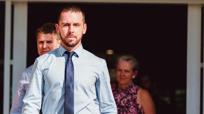 Former NT Police constable Zach Rolfe is appealing decisions to fire him from the force an compel him to testify at an ongoing inquest. Picture: Glenn Campbell