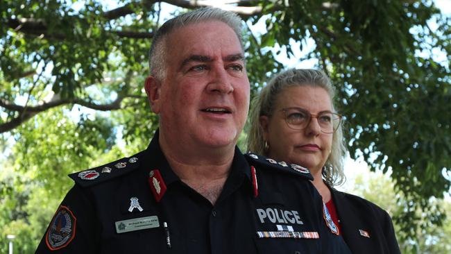 NT Police Commissioner Michael Murphy. Picture: Zizi Averill.