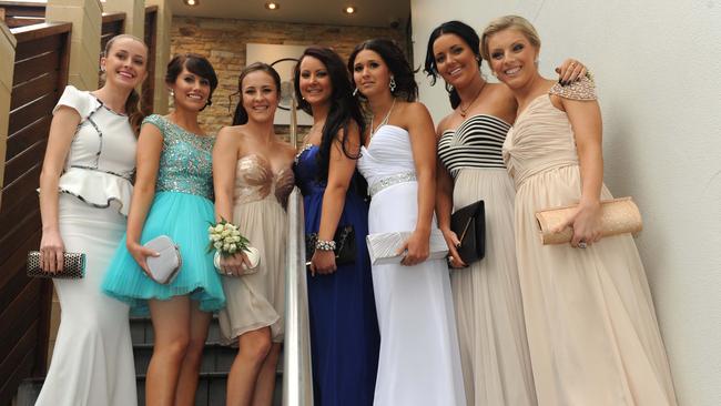 St Patrick’s College, Campbelltown year 12 students celebrating their formal in Wollongong in 2012.