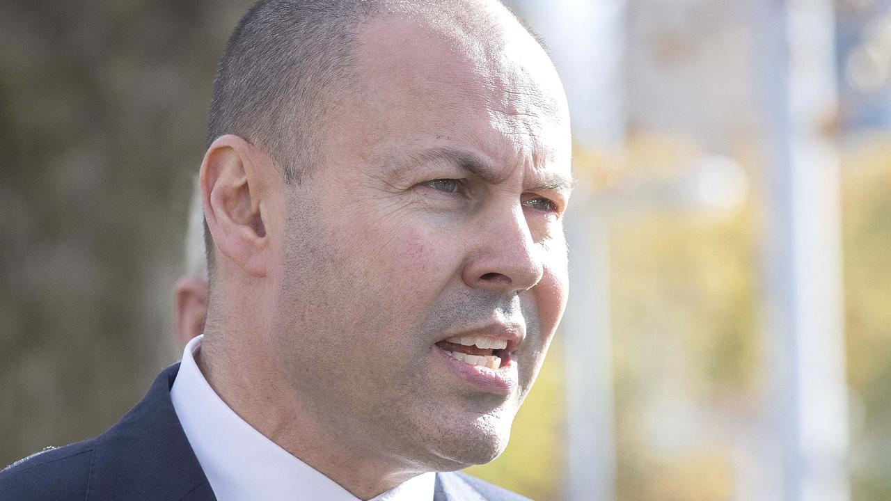 Federal Treasurer Josh Frydenberg said support was being provided to businesses. Picture: Chris Kidd