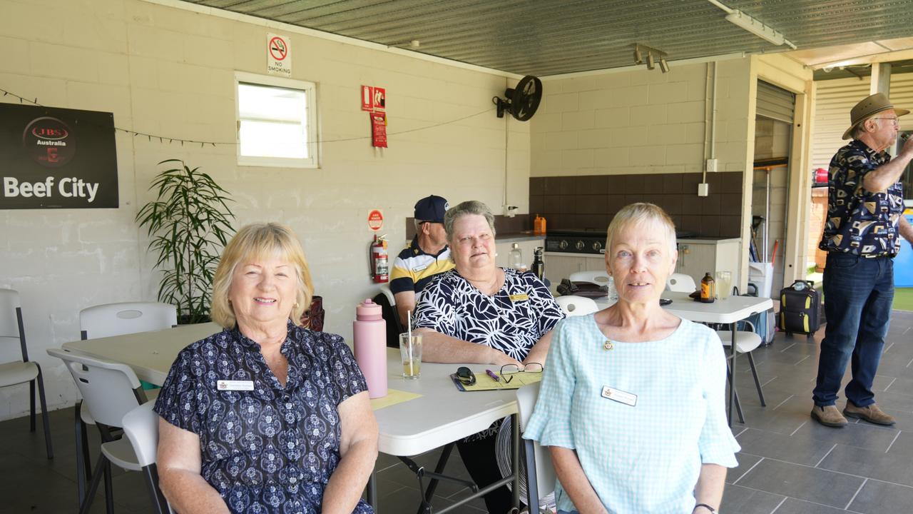 North Toowoomba officially opened at North Toowoomba Bowls club on November 2, 2024. Lorraine Graham, Faye McCrorey, and Susan Porter. Photo: Jacklyn O'Brien.