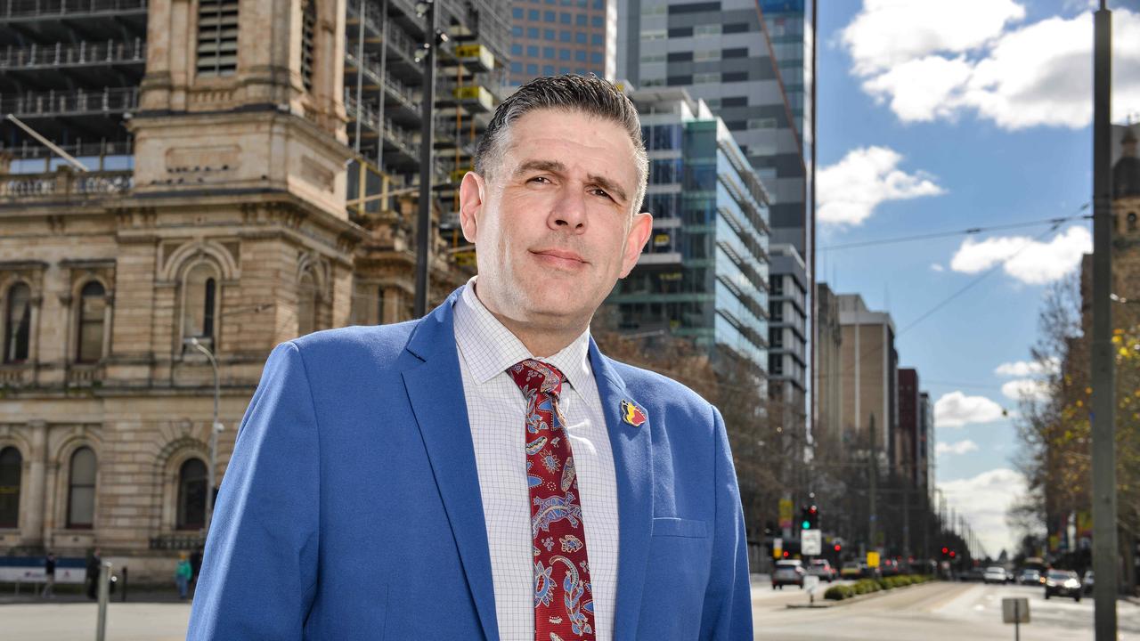 Adam Reilly has taken indefinite leave from his role as deputy chief executive of the Department for Child Protection. Picture: Brenton Edwards