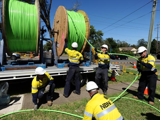 The NBN gets rolled out in Penrith.