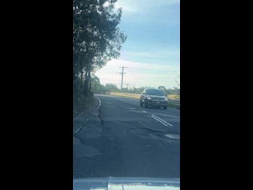 Is Diamond Creek road the worst in Victoria for potholes?