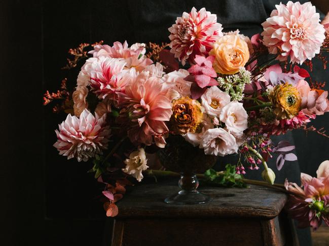 Flower arrangement. Dahlias. Supplied: Istock