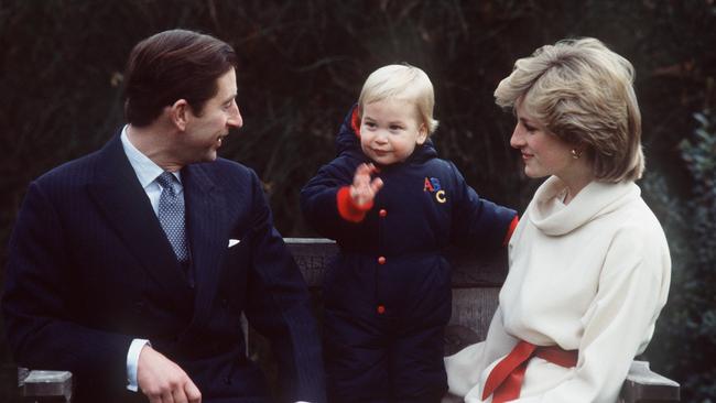 Prince William is still the spitting image of his mother, Princess Diana. Image: Tim Graham Photo Library via Getty