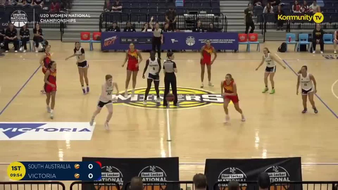 Replay: South Australia v Victoria Navy (U20 Women quarter-final) - 2025 Basketball Australia U20's & Ivor Burge National Championships Day 4