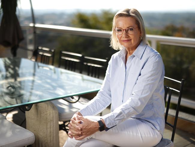 Sussan Ley is the first female leader of the Liberal Party. Picture: Alex Coppel