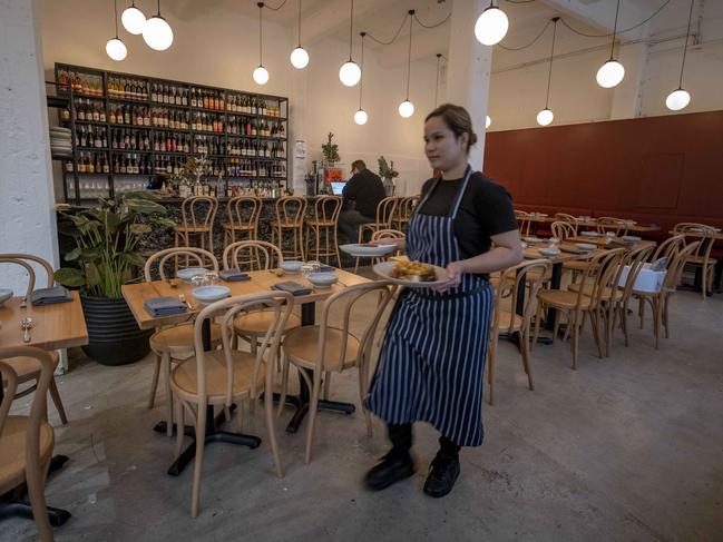 Serai is a new Filipino restaurant in Melbourne. Picture: Wayne Taylor