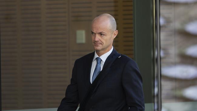 Surgeon William Braun arrives at the Supreme Court. (News Corp/Attila Csaszar)