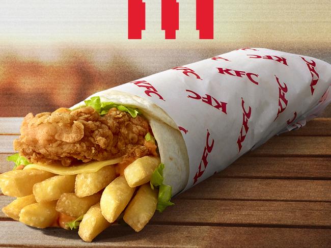 KFC Zinger Chipster. Picture: Supplied