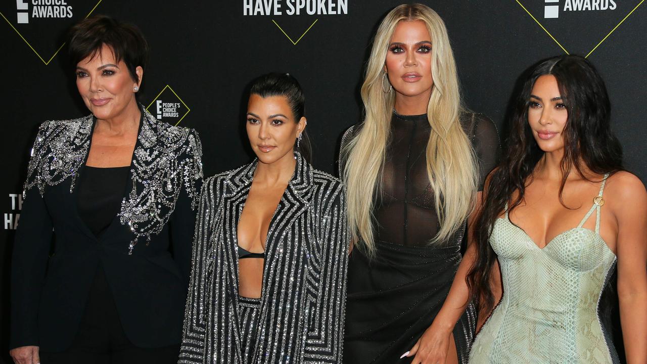 Khloe has described Hulu as ‘the perfect fit’ for the family’s next big TV move. Picture: AFP.