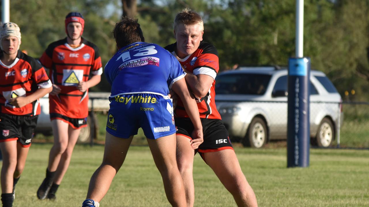 Roma Cities v Toowoomba Valley Roosters U16. Adrian Vowles Cup 2020.