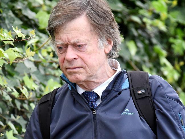 Dr John Piesse caught on video talking about giving children exemptions from compulsory vaccinations. Picture: Nicole Gamston