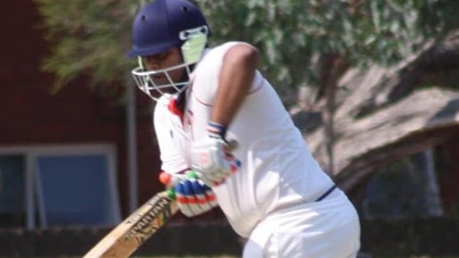 Port Melbourne club champion Rish Kundavaram.