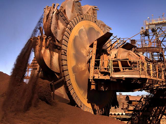 BHP bets it all on iron ore and China