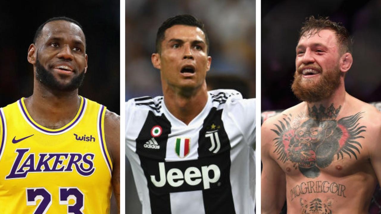 Sport ESPN’s top 20 most famous athletes list, Cristiano Ronaldo