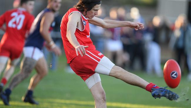 Parkside midfielder Marco Creek was crowned the VAFA Division 4 best and fairest. Picture: VAFA media.