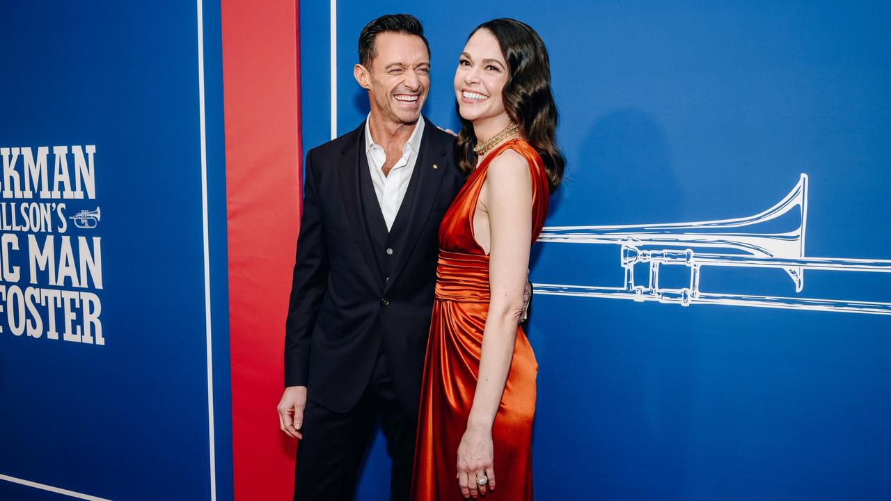 Hugh Jackman, Sutton Foster at "The Music Man" Broadway Opening held at the Winter Garden Theatre on February 10, 2022. Photo: Nina Westervelt/Variety/Penske Media via Getty Images.