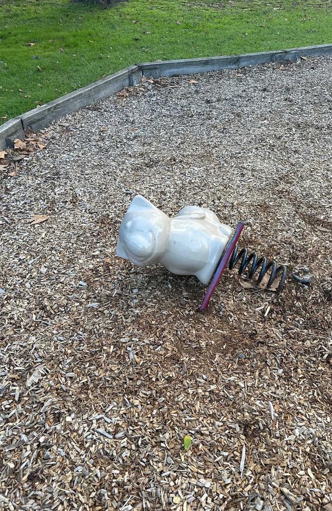 A neglected playground. Picture: Snap Send Solve