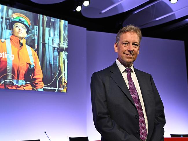 2/5/2024: CEO of Rio Tinto , Jakob Stausholm , during the companies AGM in Brisbane, Australia .pic: Lyndon Mechielsen