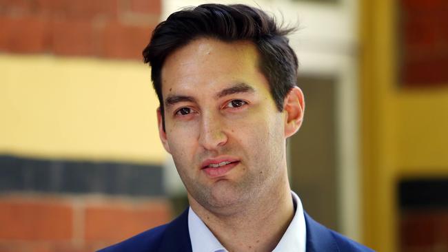 Labor MP Josh Burns has called for Mr Poulton’s expulsion from the party. Picture: Aaron Francis