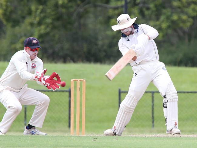 Broadbeach batsman Trent Keep. Pic Mike Batterham