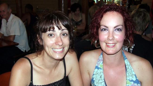 Evangelne Cachinero (Sippy Downs) and Kobee Busse (Kureelpa) in 2008.