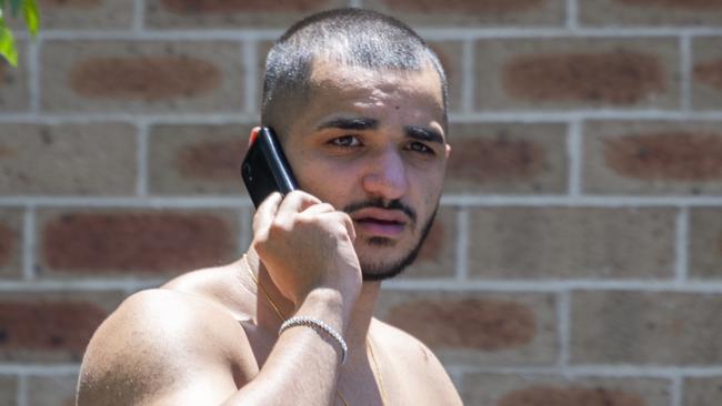 Abthar Bassam Talib Al-Athmany pictured outside his home in Hinchinbrook. Picture: Daily Telegraph / Monique Harmer