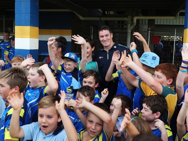 Josh Jackson is the king of the kids at Murwillumbah Leagues Club. Picture: Brett Costello