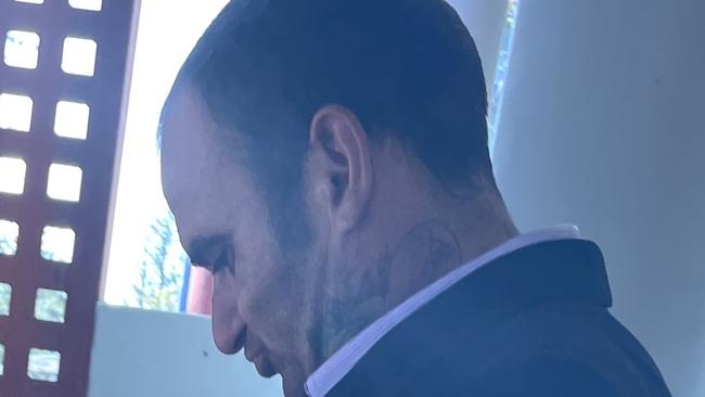 Daniel McCormack leaves Port Macquarie Local Court on August 9.