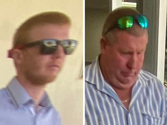 Maitland Patrick Collins and Glen Bailey appeared in Gympie Magistrates Court on August 25, 2022.