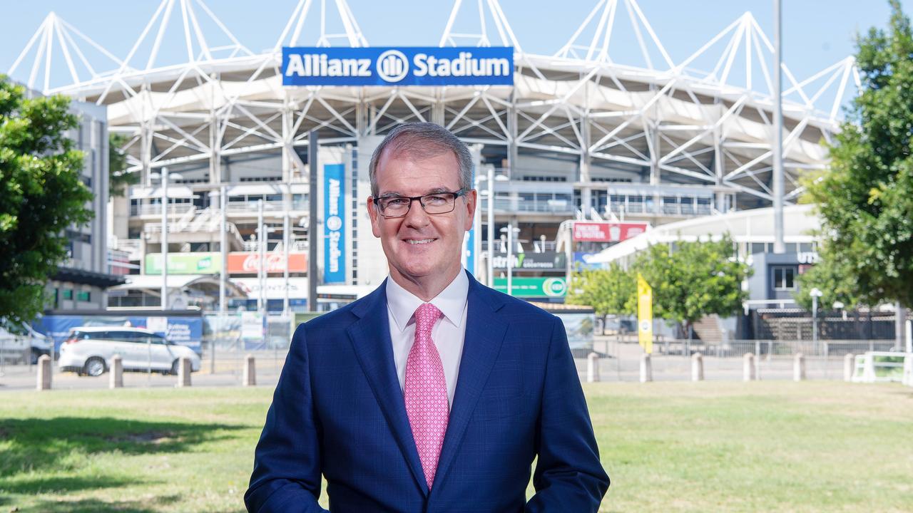 Opposition leader Michael Daley has made the stadiums plan a major campaign issue. Picture: Monique Harmer