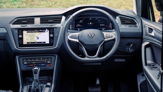 The Tiguan’s digital cockpit is a highlight.