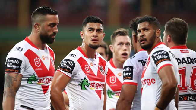 St George Illawarra are tipped to barely threaten the eight this season. Picture: AAP/Brendon Thorne