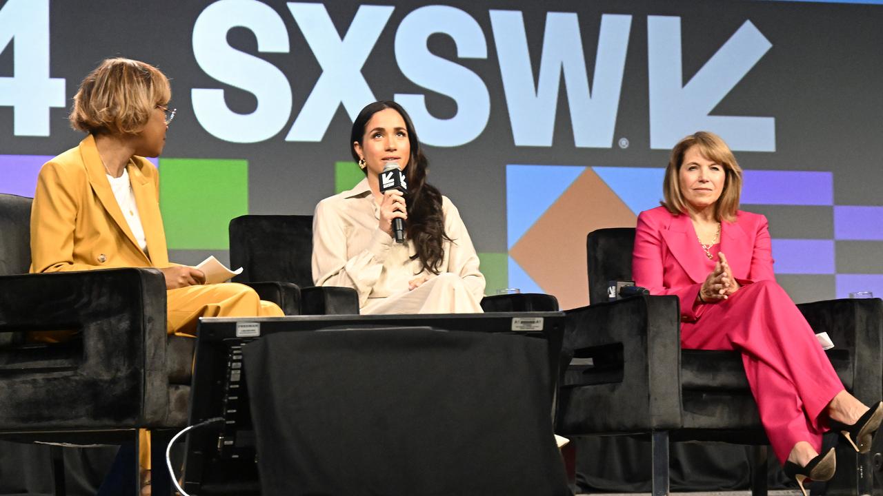 Meghan's International Women’s Day appearance at South By Southwest festival didn’t gain the headlines it might have once done. Picture: Astrida Valigorsky/Getty Images