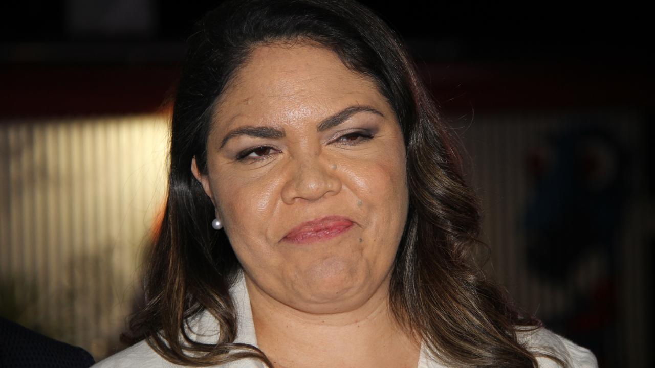 NT Senator Jacinta Price at the CLP after-party at the Alice Springs Brewing Co on the day of the federal election, May 3, 2025. Picture: Gera Kazakov