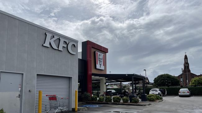The outside of KFC in Casino NSW in May, 2024. Picture: Savannah Pocock